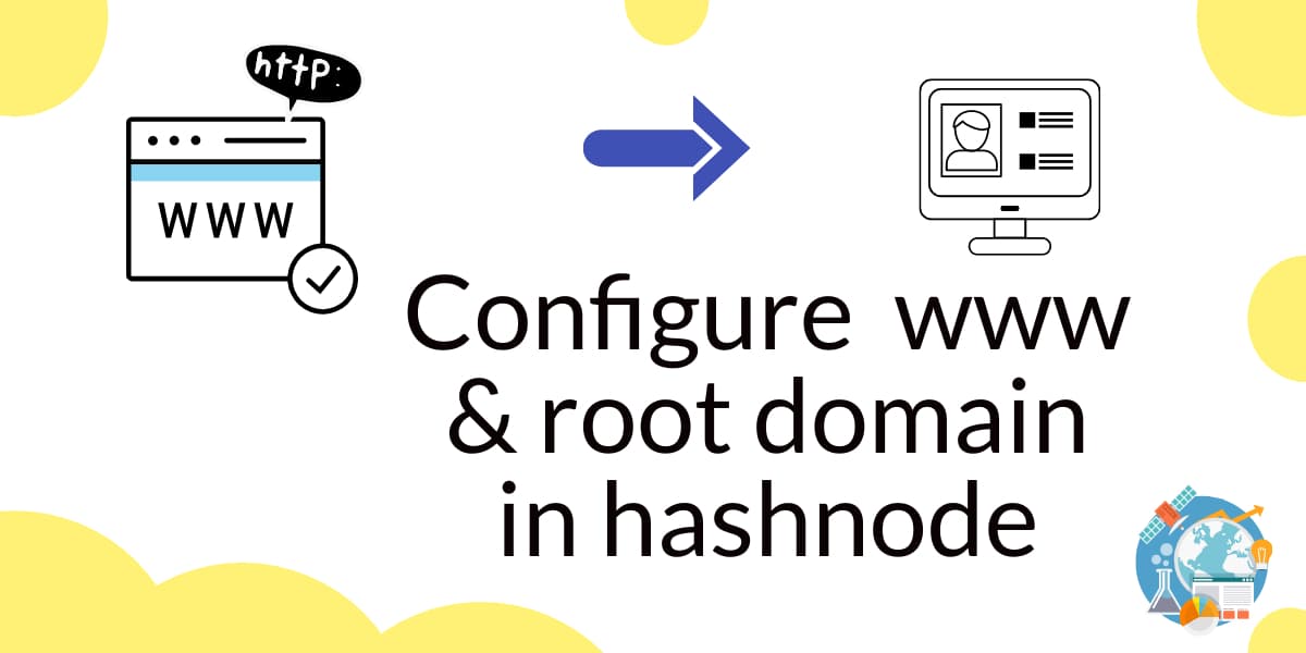 How to configure www & root domain in hashnode over SSL.