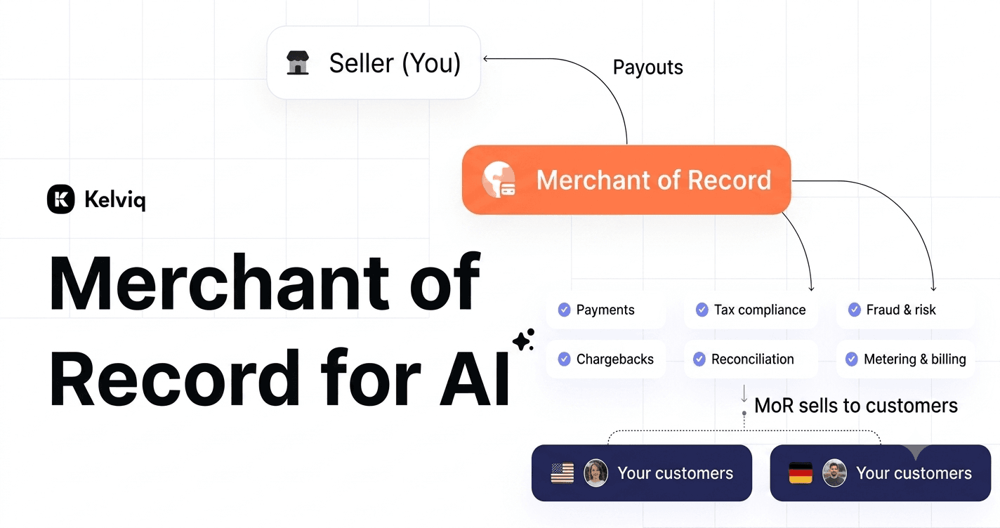 Merchant of Record for AI